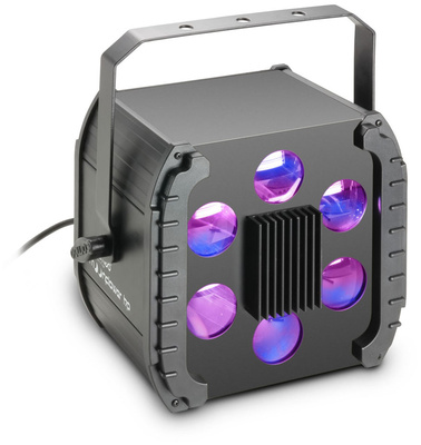 Moonflower HP - 32 W 4 in 1 RGBW High Power LED Effekt, 32 W 4 in 1, XLR 3-Pol male / female, Leistungsaufnahme: 40 W, Breite: 250 mm, Höhe: 240