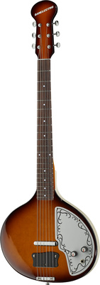 Danelectro DBS68 Reissue Baby Sitar VS alternatyvaus dizaino elektrinė gitara