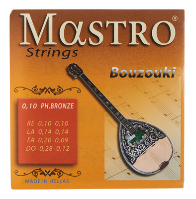 Mastro Bouzouki 8 Strings 010 PB bouzouki stygos