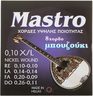 Mastro Bouzouki 8 Strings 010 NW stygos