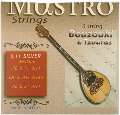 Mastro Bouzouki 6 Strings 011 SP bouzuki stygos