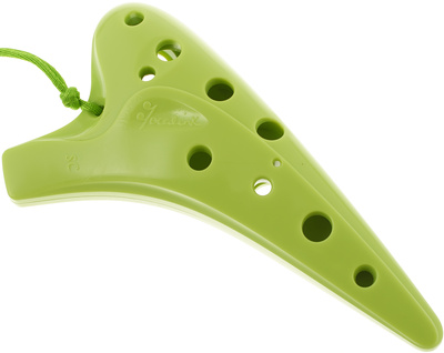 Thomann 12H Ocarina C1 šviesiai žalia okarina