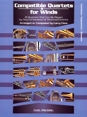 Carl Fischer Compatible Quartets nošu krājums trombonam
