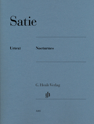 Henle Verlag Satie Nocturnes fortepijono literatūra