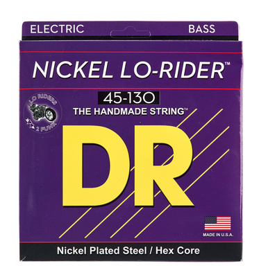 DR Strings Nickel Lo-Rider NMH5-130