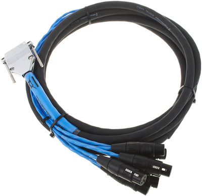 Avid DB25 - XLRF Digisnake 12 studijos multicore kabelis