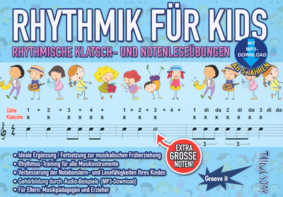 Tunesday Records Rhythmik for Kids mokomoji medžiaga vaikams