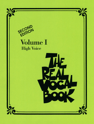 Hal Leonard Real Vocal Book 1 High Voice vokalinis dainų sąsiuvinys