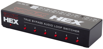 Voodoo Lab HEX Audio Loop Switcher jungiklis pedalas