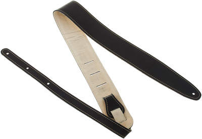 Fender Ball Glove Leather Strap BK odinis gitaros diržas
