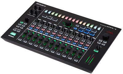 MX-1 Mix Performer, Performance Mixer mit 18 Kanälen, Step-basierte FX, Transport- und Tempokontrolle, 3 Arten step-basierter Beat FX (Filter,