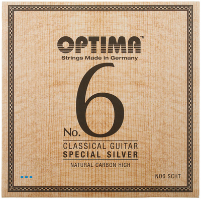 Optima No.6 Silver Strings Carb High nailoninės klasikinės gitaros stygos