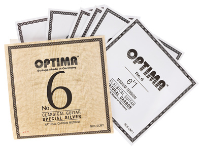 Optima No.6 Silver Strings Carbon Med nailono klasikinės gitaros stygos