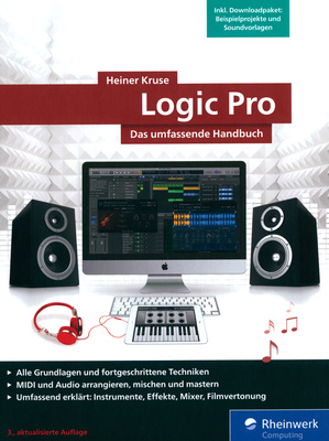 Rheinwerk Verlag Logic Pro Handbuch studijos technikos knyga