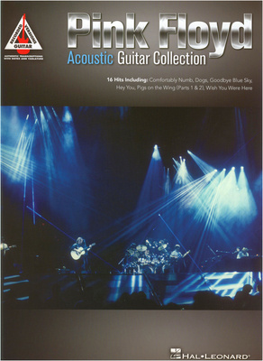 Hal Leonard Pink Floyd akustinės gitaros dainų knyga