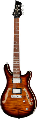 Harley Benton CST-24HB Tortoise Flam pusiau akustinė gitara