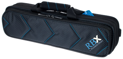 RBX-FLT Tasche für Querflöte, leichte Hartschalenkonstruktion, robust und wasserdichtes Quilted Chevron Außenmaterial, ergonomischer