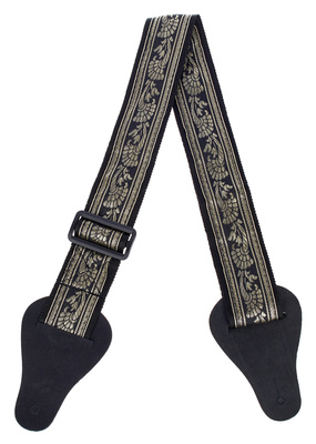 Thomann Bollywood Strap Black & Gold diržas folkloriniams instrumentams