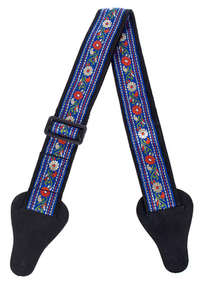 Thomann Bollywood Strap Blue & Green diržas folkloriniams instrumentams