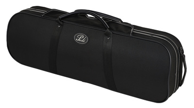 11100 Violinkoffer 4/4, Etui mit stabiler Hartschaumschale, überzogen mit einer druckfesten Oberfläche aus Aluminiumlegierungen, schwarzes