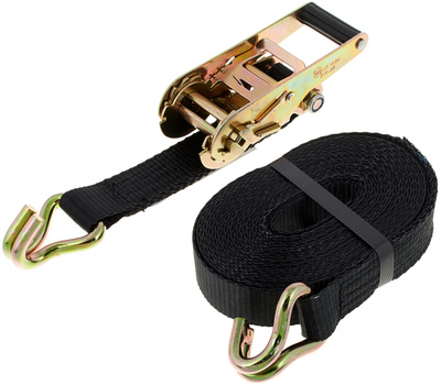 Stairville Ratchet Hook Strap 35mm x 8m spansetas