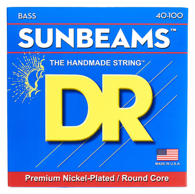 DR Strings Sunbeams NLR-40 elektrinės bosinės gitaros stygos