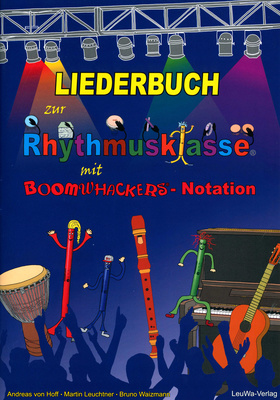 LeuWa-Verlag Liederbuch zur Rhythmusklasse vaikų muzikinė mokomoji medžiaga  