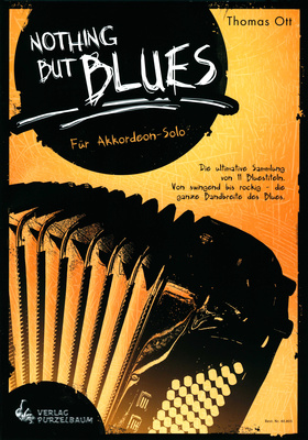 Purzelbaum Verlag Nothing But Blues akordeono natų knyga