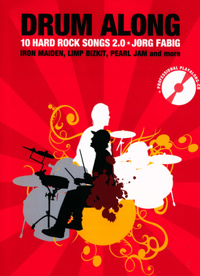 Bosworth Drum Along 10 Hard Rock 2.0 mušamųjų instrumentų natų sąsiuvinis