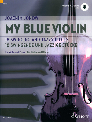 Schott My Blue Violin smuiko natų knyga