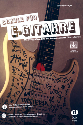 Edition Dux Schule Für E-Gitarre el. gitaros mokomoji literatūra