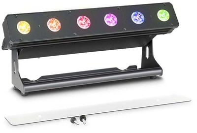 Die Cameo PixBar 500 PRO ist eine breitstrahlende, konvektionsgekühlte LED Bar für den professionellen Einsatz, die mit 6 superhellen 12 Watt RGBWA+UV