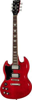 Harley Benton DC-580LH CH Vintage Series kairiarankė elektrinė gitara