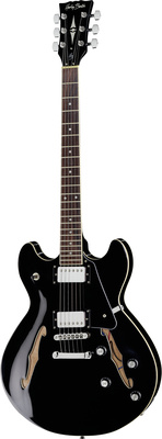 Harley Benton HB-35 BK Vintage Series pusiau akustinė gitara