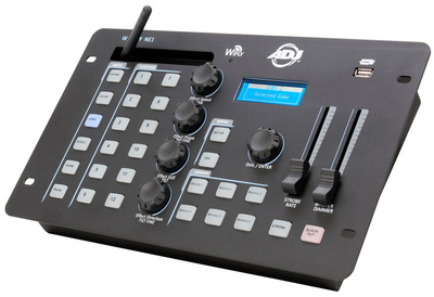 WiFly NE1, WiFly NE1. DMX-Controller mit 432 Kanälen und dem ADJ WiFly Transceiver Wireless-DMX on-board. (Kann auch über 3pol DMX-Kabel