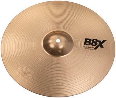 Sabian 15" B8X Thin Crash lėkštė  