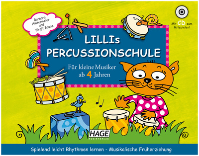 Hage Musikverlag Lillis Percussionschule mokomoji knyga