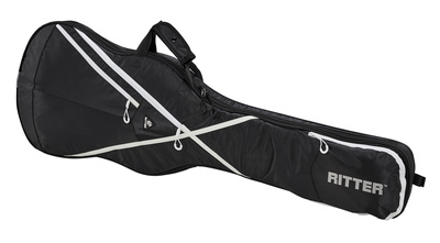 RGP8 Bass Guitar BKW Gig Bag für E-Bass, 33mm Polsterung (20mm High Density Schaumstoff, 10mm weicher Schaumstoff & 3mm Plüsch), gefertigt aus