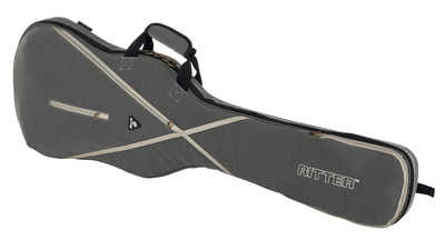 RGS7 Bass Guitar SGL Gig Bag für E-Bass, 28mm Polsterung (20mm High Density Schaumstoff, 5mm weicher Schaumstoff & 3mm Plüsch), gefertigt aus