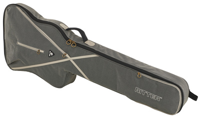 RGS7 T-Bird Bass SGL Gig Bag für Thunderbird-Style E-Bass, 28mm Polsterung (20mm High Density Schaumstoff, 5mm weicher Schaumstoff & 3mm