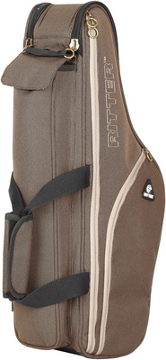 Session RBS7 Gig Bag für Altsaxophon, 29mm Polsterung aus 20mm ""High Density Foam"", 5mm ""Soft Foam"", 3mm weiche Plüsch Polsterung und 1mm