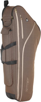 Session RBS7 Gig Bag für Bari Sax Low-A, 29mm Polsterung aus 20mm ""High Density Foam"", 5mm ""Soft Foam"", 3mm weiche Plüsch Polsterung und