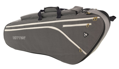 Session RBS7 Gig Bag für Bari Sax Low-A, 29mm Polsterung aus 20mm ""High Density Foam"", 5mm ""Soft Foam"", 3mm weiche Plüsch Polsterung und