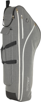 Session RBS7 Gig Bag für Bari Sax Low-B Flat, 29mm Polsterung aus 20mm ""High Density Foam"", 5mm ""Soft Foam"", 3mm weiche Plüsch Polsterung