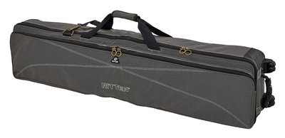 Session RKS7 Gig Bag für Keyboard mit Transportrollen, 28mm Polsterung aus 20mm ""High Density Foam"", 5mm ""Soft Foam"" und 3mm weiche Plüsch