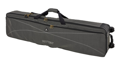 Session RKS7 Gig Bag für Keyboard mit Transportrollen, 28mm Polsterung aus 20mm ""High Density Foam"", 5mm ""Soft Foam"" und 3mm weiche Plüsch