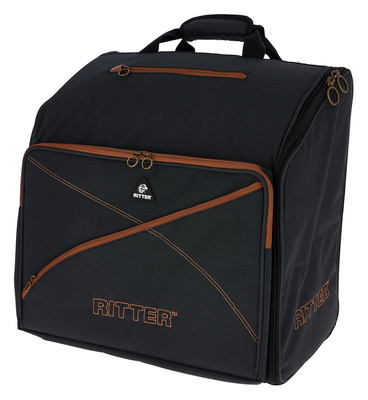 Session RACS7 Gig Bag für Akkordeon mit 80 Knöpfen, 25mm Polsterung aus 20mm ""High Density Foam"" und 5mm weiche Plüsch Polsterung,
