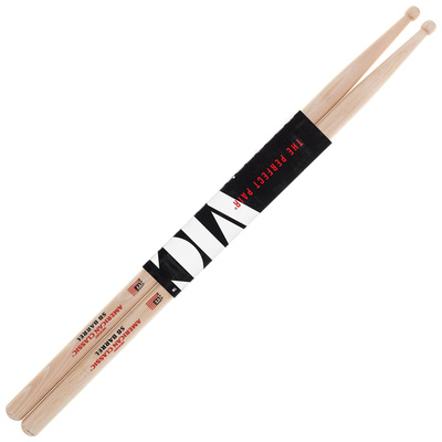 Vic Firth 5B American Classic Barrel Tip būgnų lazdelės