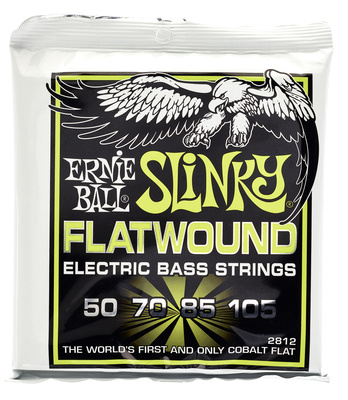 Ernie Ball 2812 elektrinės bosinės gitaros plokščios stygos