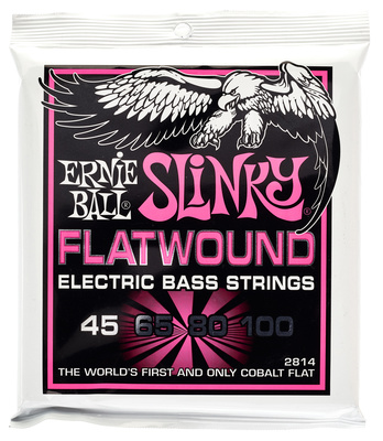 Ernie Ball 2814 plokščios elektrinės bosinės gitaros stygos